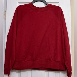 Old Navy Women's Red Crew Neck Sweater